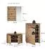 xonox.home Keno Garderoben-Set 3-tlg., Artisan Eiche, 175x191x37cm