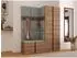 Mirjan24 Orion III Garderoben-Set mit Kleiderschrank, Schuhschrank & Sitzbank, 158x186x46cm (800002080008)