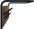vidaXL Garderobenständer Räuchereiche 100x30x25cm Holzwerkstoff