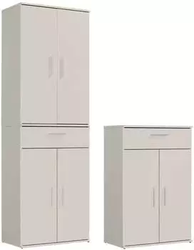 mokebo &bdquo;Die Allzweckwaffe" Mehrzweckschrank 2er-Set, Holz, kaschmir, 60x180x34cm (800002106862)