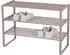 Spinder Design Schuhregal REX SR 2 mit 3 Ablagen Silky Taupe