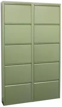 ebuy24 Schuhkipper 100x173x16 cm grün