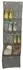 Relaxdays Schuhorganizer 15 Fächer 158 x 47,5 x 5 cm grau/transparent