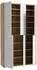 Forte Alice Springs Holzwerkstoff 109,2x191,9x34,9 cm Grau mit Artisan Eiche Holzdekor