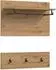 xonox.home Canu Wandgarderobe Artisan Eiche Dekor, 80x73x27cm