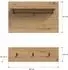 xonox.home Canu Wandgarderobe Artisan Eiche Dekor, 80x73x27cm