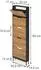 VICCO Luca Schuhkipper 5 Kippfächer, anthrazit/Goldkraft Eiche, 59x192cm (61426)