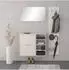 HBZ Meble Garderoben-Set Florenz 3-tlg. 140x180x27 cm kaschmir