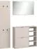 HBZ Meble Garderoben-Set Florenz 3-tlg. 140x180x27 cm kaschmir