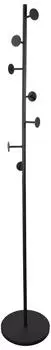 LOFT42 Bern Standgarderobe, schwarz, Metall, 170x27cm