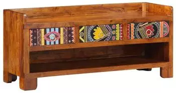 vidaXL Schuhbank honigbraun 100x35x45cm Akazienmassivholz (4016525)