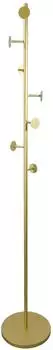LOFT42 Bern Standgarderobe, gold, Metall, 27x170x27cm