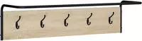 vidaXL Garderobenst&auml;nder Sonoma-Eiche 100 x 30 x 25 cm Holzwerkstoff