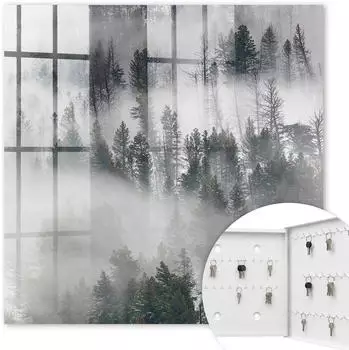 Tulup Schlüsselkasten mit Glasfront, Metall, 30x30cm, weiß/nebelgrün (010940900010200276850)