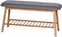 WENKO Schuhbank "Bahari" BxTxH: 90x34x45 cm, aus Bambus