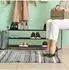 Relaxdays Baylee Schuhregal Metall, schwarz, 12 Paar, 100x48x25,5cm
