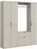 xonox.home Projekt X Garderoben-Set Kaschmir Melamin, 152x193x34cm