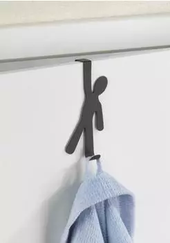 Wenko Türgarderobe Boy Edelstahl