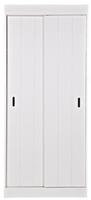 WOOOD Garderobenschrank "Row" mit Schiebet&uuml;r, Breite 84 cm
