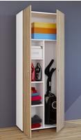 Holz Besenschrank Staubsauger Putzschrank Vandol K