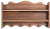 vidaXL Wandgarderobe 50 x 10 x 30 cm Holz braun