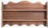 vidaXL Wandgarderobe 50 x 10 x 30 cm Holz braun