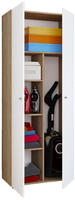 Holz Besenschrank Staubsauger Putzschrank Vandol K