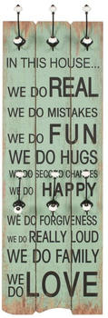 vidaXL Happy Love 120x40cm grün/schwarz