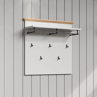 Ebuy24 - Landside Wandgarderobe Panel, Grau.