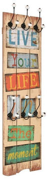 vidaXL Live Life 120x40cm mehrfarbig
