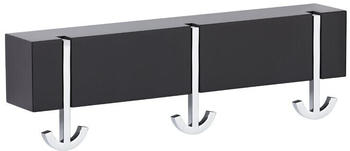 pieperconcept Ancora Tre Wandgarderobe (3 Klapphaken) schwarz