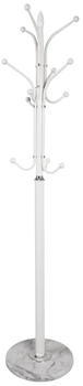 HAKU Garderobenst&auml;nder wei&szlig;-chrom 177 cm &Oslash; 40 cm (88396)