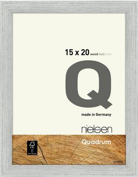 Nielsen Holzrahmen Quadrum 15x20 silber