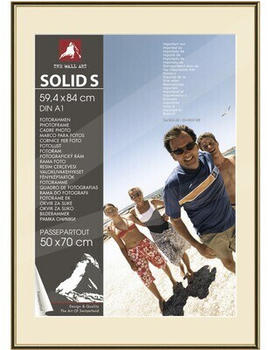 The Wall Art Bilderrahmen Kunststoff 59,4x84 gold
