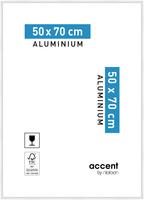accent by nielsen Bilderrahmen Aluminium Bilderrahmen Accent, (1 St) 50 x 70 cm
