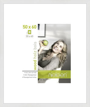 Nielsen Rahmen Apollo 50x60 Wei&szlig;