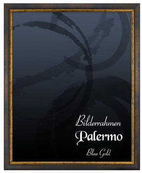 Homedeco-24 Palermo 50x70 blau/gold