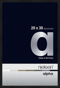 Nielsen Aluminium Alpha 20x30 cm eloxal schwarz matt (1635250)