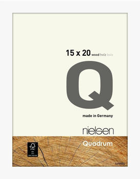 Nielsen Holz-Wechselrahmen Quadrum 15x20 cm weiß deckend (6517021)