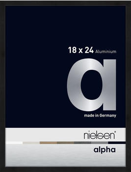 Nielsen Aluminium Alpha 18x24 cm eloxal schwarz matt (1634250)