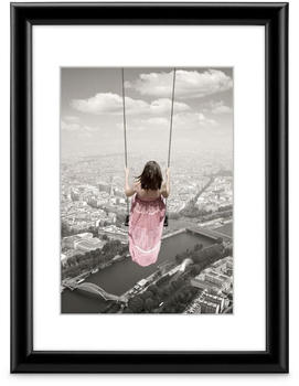 Hama Kunststoffrahmen Swing, Schwarz, 20 x 30 cm