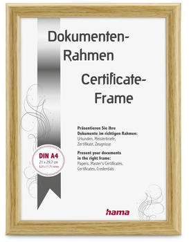 Hama Kunststoffrahmen Swing, Natur, 21 x 29,7 cm, DIN A4