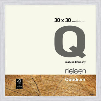 Nielsen Holz-Wechselrahmen Quadrum 30x30 cm schneeweiß (6533015)