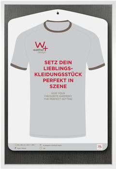 walther design Trikotrahmen 60x90 grau