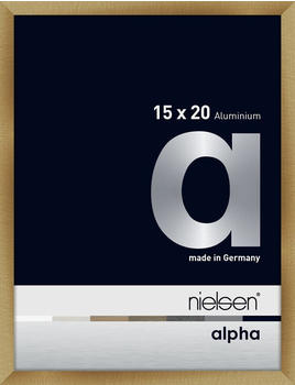 Nielsen Aluminium Alpha 15x20 cm brushed amber (1617221)