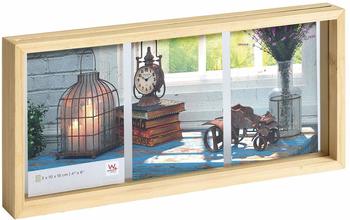 walther design Bilderrahmen natur 3X 10x15 cm Galerierahmen Rustic SL315H