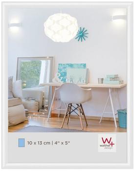 walther design Bilderrahmen weiss 10 x 13 cm New Lifestyle Kunststoffrahmen KV113W