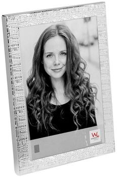 walther design Bilderrahmen Mirja Aluminium Portraitrahmen, 10x15 cm, silber, AB015S