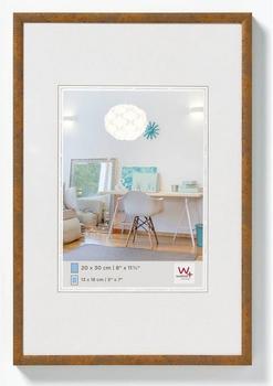 walther design Bilderrahmen rosa 20 x 30 cm New Lifestyle Kunststoffrahmen KV030Q