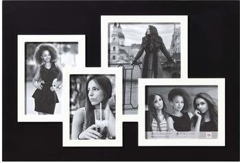 walther design Bilderrahmen weiss für 4 Fotos Friends Galerierahmen RW444W